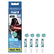 Насадка для зубных щеток Braun Oral-B Kids EB10S Star Wars (4 шт) 
