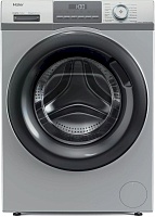 Стиральная машина Haier HW60-BP12929BSE (46 см / 6 кг / 1200об / пар / i-Refresh / Smart Dual Spray / Wi-Fi (Evo) / Invertor / A+++ / Серебро)