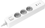 Сетевой фильтр Xiaomi 20W Power Strip (2C1A) EU (BHR07UKEU)
