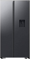 Холодильник Side by Side Samsung RS57DG410EB4 (Объем - 578 л / Высота - 178см / Графитовая сталь / Total NoFrost / Mono Cooling / Wi-Fi / диспенсер)