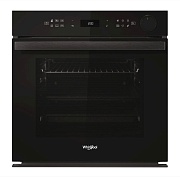 Духовой шкаф с добалением пара Whirlpool AKZ9S 8220 FB (75 л / до 250°C / Чёрный, стекло / Гидролиз / Гриль / Телескоп. напр. / SoftClosing / A) Чёрный
