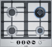 DSP Поверхность газовая Bosch PCH6A5M90 (Serie6 / нерж / чугун / WOK / FlameSelect / Главный выключатель) 