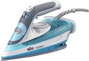 Утюг Braun TexStyle 5 SI5006BL синий (2600 Вт/ подошва - керамика/ паровой удар - 180 г/мин/ 2 м/ автоотключение)