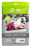 Фотобумага Cactus CS-GA415050ED A4/150г/м2/50л./белый глянцевое для струйной печати 