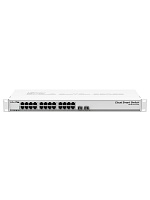 Коммутатор Mikrotik CSS326-24G-2S+RM, 24x 1000BASE-T, 2x SFP+, управляемый L2