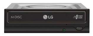 Оптический привод DVD-RW внутренний  HLDS GH24NSD5 Black SATA