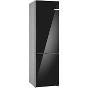 Холодильник Bosch KGN39LBCF (Serie6 / Объем - 363 л / Высота - 203 см / A+++ / Чёрное стекло / NoFrost)