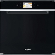 Духовой шкаф с добалением пара Whirlpool W11I OP1 4S2 H (73 л / до 270 °C / Чёрный, стекло / SmartClean / Гриль / Метал. напр. / SoftClosing / A+) Чёрный