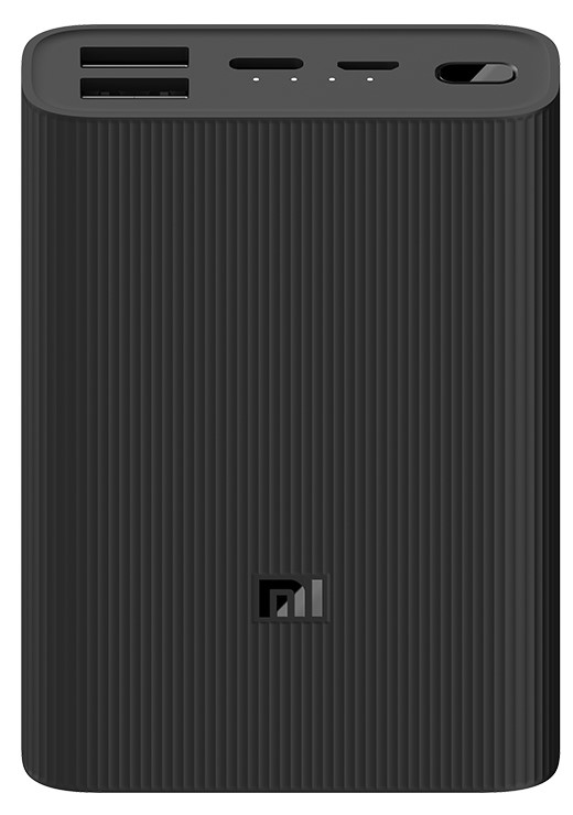 Портативная батарея Xiaomi Mi Power Bank 3 Ultra Compact 10000mAh, черная (BHR4412GL)