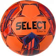 Мяч футбольный Select Brillant Super TB 5 FIFA Quality Pro v23 orange-red (размер 5) Оранжевый, красный