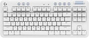 Беспроводная игровая клавиатура Logitech G715, (TKL (80%)/Механическая/BT/2.4), Белая