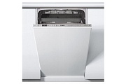 Машина посудомоечная встраиваемая 45 см Whirlpool WSIO 3T223PCE X (14 комплектов / 3 полки / расход воды - 9 л / 6th SENSE / А++) Белый