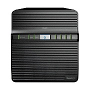 Сетевой накопитель Synology DS423, 4x 2.5/3.5 HDD, Realtek RTD1619B, 2 ГБ, 2хUSB 3.2 Type-A, 2xRJ-45 1Гбит/с 