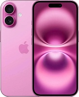 Смартфон Apple iPhone 16 128 ГБ, розовый Розовый