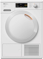 Сушильная машина с тепловым насосом Miele TSA233WP (T1 / 64,3см / 7кг / EcoDry / FragranceDos / PerfectDry) Белый