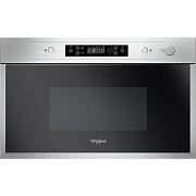 Микроволновая печь встраиваемая Whirlpool AMW442/IX (Нерж.сталь / 22 литра / ширина - 59,5 см / 750 Вт / Гриль - 700 Вт / JetDefrost 3D) Нержавеющая сталь