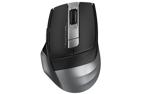Беспроводная мышь A4Tech Fstyler FG35, оптическая (2000dpi), серый/черный