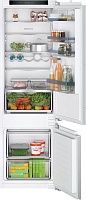 Холодильник встраиваемый Bosch KIV87SFE0 (Serie4 / Объем - 270 л / Высота - 177.2см / Жесткое крепление фасадов / Eco Airflow / Low Frost / А+) Белый