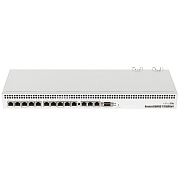 Маршрутизатор Mikrotik RB1100AHx4 Проводной 13-портовый гигабитный роутер с поддержкой PoE и microSD-слотом
