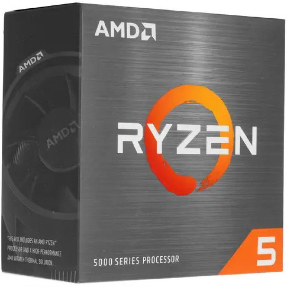 Процессор AMD AM4 Ryzen 5 5500 3.6(4,2)GHz, 6core,3+16MB,без видеоядра, with Wraith Stealth cooler 100-100000457BOX