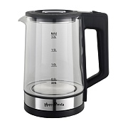 Чайник Happy Panda HP-2700BK (1800 Вт / 2 л / стекло/ черный) Чёрный