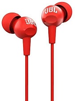 Наушники с микрофоном JBL C100Si Red Красный