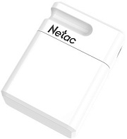 Память USB2.0 Flash Drive 16Gb Netac U116 WHITE  [NT03U116N-016G-20WH] Белый