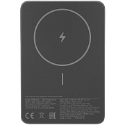 Портативная батарея Xiaomi Super Slim Magnetic Power Bank 5000mAh, черный (BHR08PMGL)