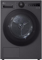 Сушильная машина с тепловым насосом LG RHX7010TBB (66см / 10кг / A+++ / DUAL Inverter Heat Pump™ / Wi-Fi / AI Dry / Чёрный)