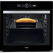 Духовой шкаф Whirlpool AKZM 8480 NB (73 л / до 250 °C / Чёрный, стекло / Пиролиз / Гриль / Телескоп. напр. / сенсорный экран / SoftClosing / A+) Чёрный