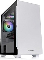 Корпус Thermaltake S100 mATX TG  Snow/White 2*3.5, 2*2.5int,  1*USB3, 2USB2 CA-1Q9-00S6WN-00