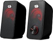 Колонки 2.0 Redragon Stentor / 6W / USB-питание  / RGB-подстветка / Чёрный / корпус - пластик Чёрный