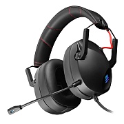 Игровые наушники с микрофоном Mad Catz P.I.L.O.T. 5, USB, 7.1,  RGB подсветка, 50 мм Красный