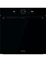Духовой шкаф Gorenje BOS6737SYB (Simplicity 2.1 / Черный / SilverMatte / IconLED / GentleBake / AirFry / AquaClean / CompactDoor)