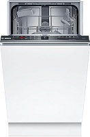 Машина посудомоечная встраиваемая 45 см Bosch SPV2HKX42E (Serie2 / 10 комплектов / 2 полки / расход воды - 8,9 л / InfoLight / Home Connect / А)