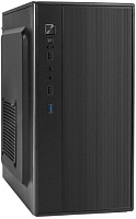 Корпус Minitower ExeGate BAA-408U-UNS450 (mATX, БП UNS450 с вент. 12см, 2*USB+1*USB3.0, HD Audio, черный)
