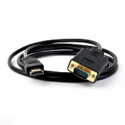 Кабель-переходник HDMI - VGA KS-is (KS-441), длина - 1.8 метра 