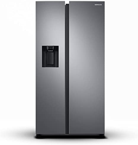 Холодильник Side by Side Samsung RS68A8840S9 (Объем - 634 л / Высота - 178см / Матовая нерж. сталь /NoFrost/ Twin Cooling Plus / SpaceMax / диспенсер)