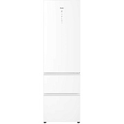 Холодильник многодверный Haier A4F639CGWGU1 (Объем - 388л / Высота - 200см / A+ / Белое стекло / Wi-Fi (Evo) / No Frost)
