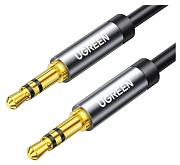 Кабель UGREEN AV119 (10735) 3.5mm Male to 3.5mm Male Cable. Длина: 2м. Цвет: черный Чёрный