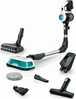 Пылесос вертикальный Bosch Unlimited 7 ProHygienic Aqua BCS71HYG1 (контейнер 0,3 л, аккумулятор Li-Ion, время работы до 40 мин., влажная уборка)