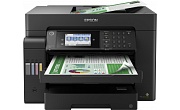 МФУ EPSON L14150 А3/Duplex /4-цв/СНПЧ/USB+WiFi+Ethernet (RJ-45)/ЖК-экран/Черн.101-C13T03V14A/V24A/V34A/V44A/розетка UK/ докупить Buro BU-PA01-B   Чёрный