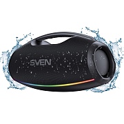 Беспроводная портативная колонка SVEN PS-990 / 180W / TWS / microSD / USB / FM / Bluetooth / IPx7 / Батарея 5200mAh