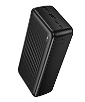 Портативная батарея Borofone BJ78B  (Quick Charge 3.0 / 20W/ LED дисплей) 30000мАч, черная