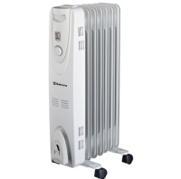 Масляный радиатор Sakura SA-0377G (1500 Вт, площадь - 20 м², термостат) 