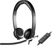 Наушники с микрофоном Logitech H650e Headset Stereo USB (981-000519)