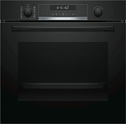 Духовой шкаф Bosch HBA578BB0 (Serie6 / 71 л / до 275 °C / Чёрное стекло / Гриль / Пиролиз / A) Чёрный