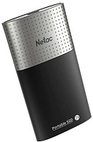Накопитель SSD ext  1000Gb Netac Z9 Black USB 3.2 Type-C R550/W480 Mb/s NT01Z9-001T-32BK