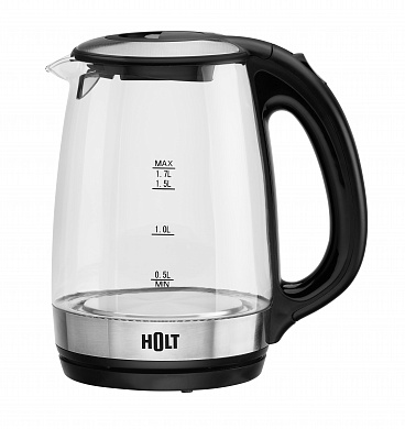 Чайник HOLT HT-KT-009 (2200Вт / 1,7л / стекло)