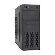 Корпус ExeGate CP-606U-AB500  (ATX, 1*5,25"ext,1*3.5"ext, 2*3.5"int, 3*2.5" AB500 с вент. 8см, 1*USB3,1*USB2,6PCE slot аудио, черный), EX292997RUS 